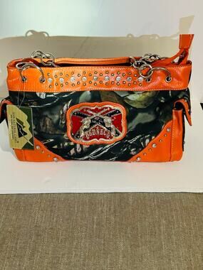Orange Redneck Countrychic core conceal carry handbag
